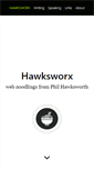 Mobile Screenshot of hawksworx.com